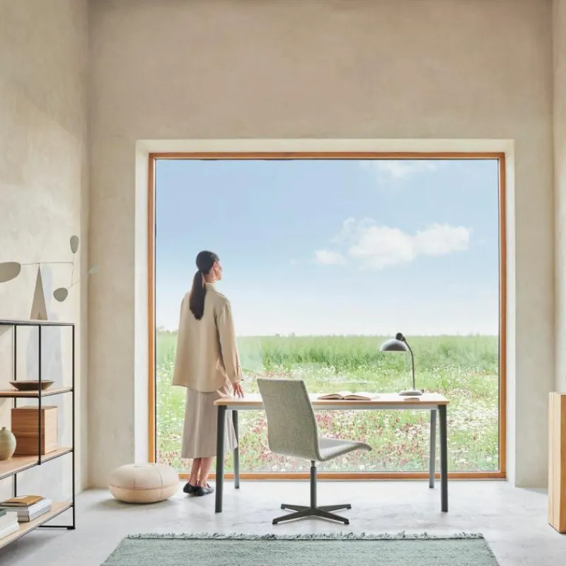 Oxford Bureaustoel Zonder Wielen Bureaustoelen