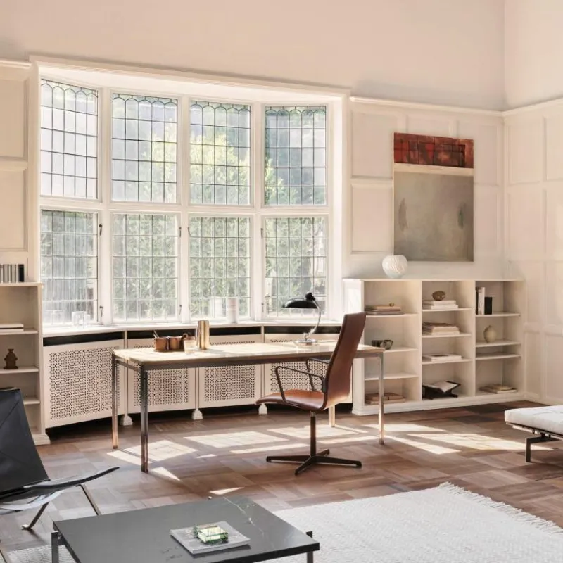 Oxford Bureaustoel Zonder Wielen Bureaustoelen