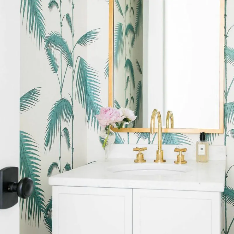 Online Palm Leaves Behang Behang