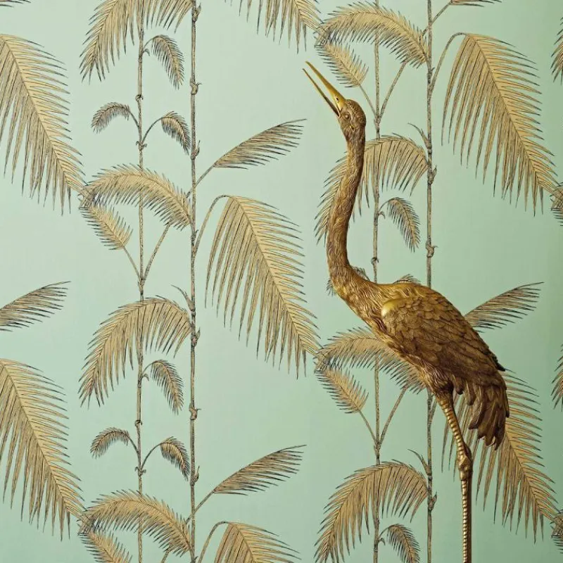 Online Palm Leaves Behang Behang