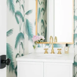 Online Palm Leaves Behang Behang