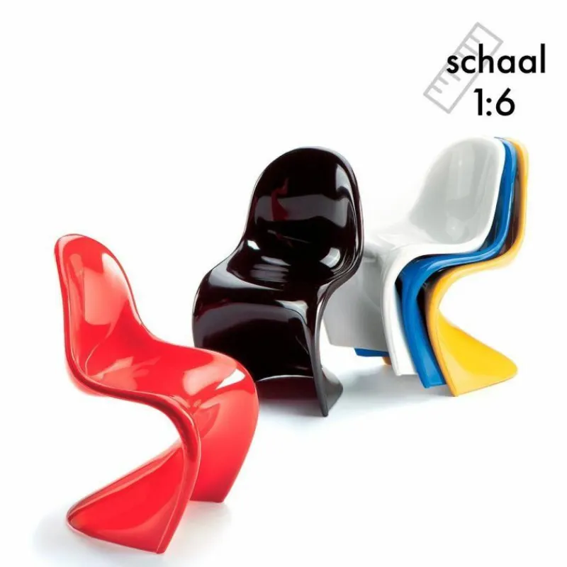 Clearance Panton Chairs, set van 5x Miniatuur Collector S Items