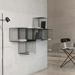 Online Panton Wire Wandkasten|Boekenkasten