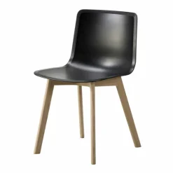 Hot Pato Wood Base Stoel Eetkamerstoelen