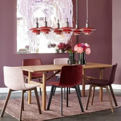 Hot Pato Wood Base Stoel Eetkamerstoelen