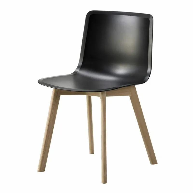 Hot Pato Wood Base Stoel Eetkamerstoelen