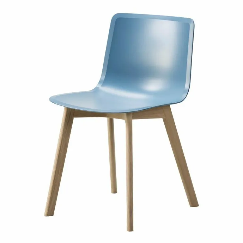 Hot Pato Wood Base Stoel Eetkamerstoelen