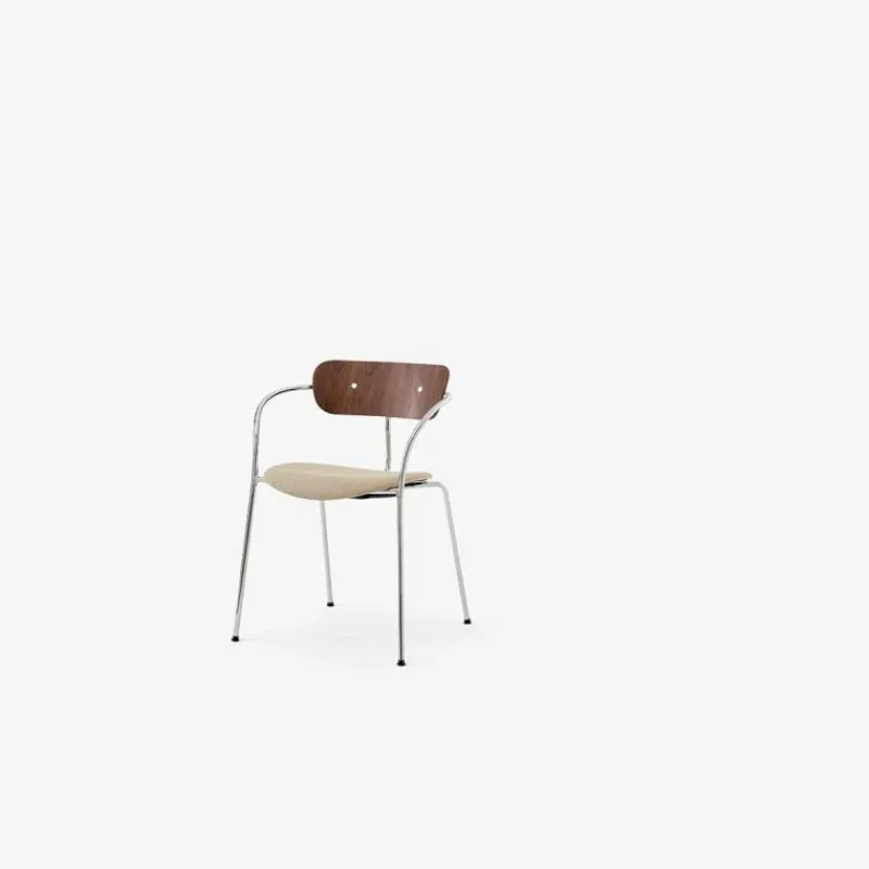 Clearance Pavilion AV4 Armstoel, gestoffeerd Eetkamerstoelen