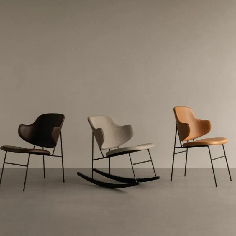 Penguin Schommelstoel Gestoffeerd Schommelstoelen
