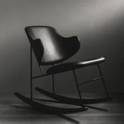 Penguin Schommelstoel Gestoffeerd Schommelstoelen