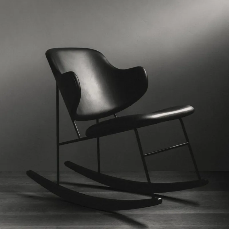 Penguin Schommelstoel Gestoffeerd Schommelstoelen