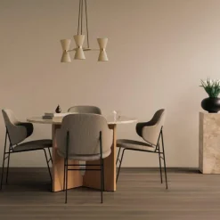 Penguin Stoel Gestoffeerd Eetkamerstoelen