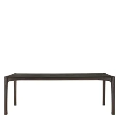 New PI Eettafel Teak Dark Brown Eettafels