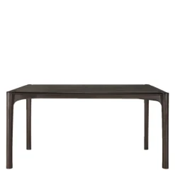 New PI Eettafel Teak Dark Brown Eettafels