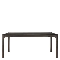 New PI Eettafel Teak Dark Brown Eettafels