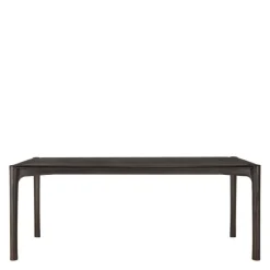 New PI Eettafel Teak Dark Brown Eettafels
