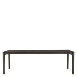 New PI Eettafel Teak Dark Brown Eettafels