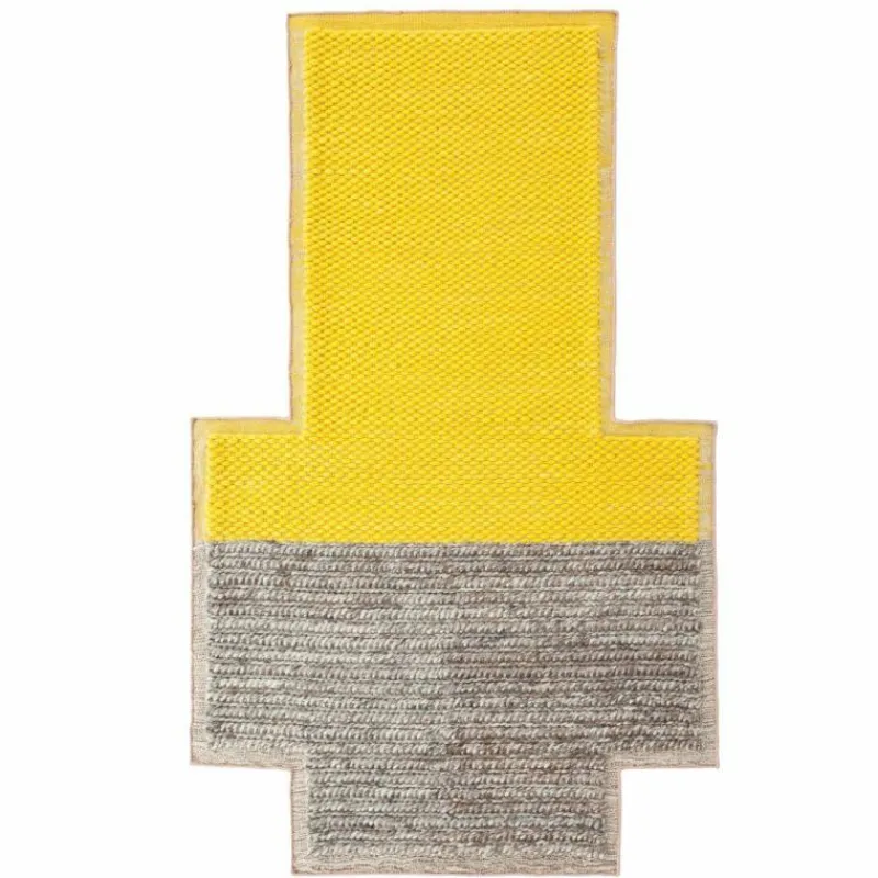 Hot Plait Mangas Space Vloerkleed Yellow Vloerkleden