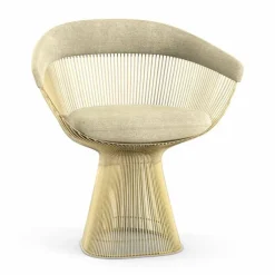 New Platner Armstoel Eetkamerstoelen