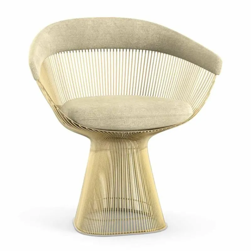 New Platner Armstoel Eetkamerstoelen
