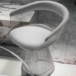 New Platner Armstoel Eetkamerstoelen