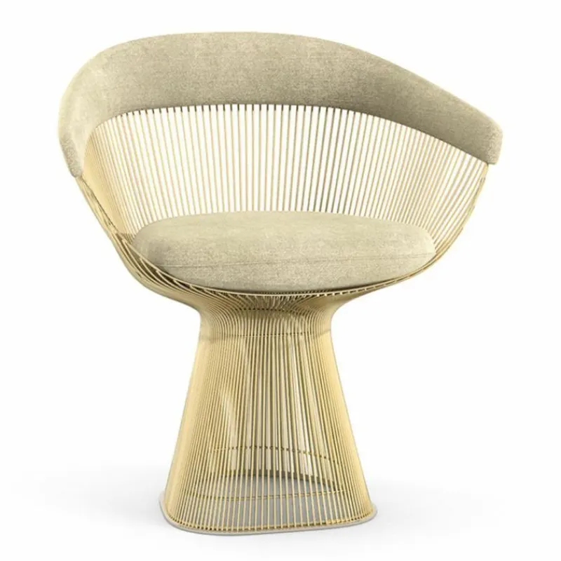 New Platner Armstoel Eetkamerstoelen