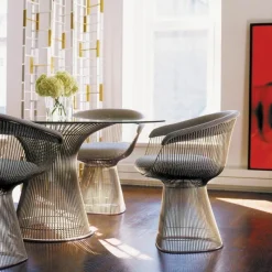 New Platner Armstoel Eetkamerstoelen