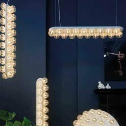 New Prop Light Double Vertical Hanglamp Vloerlampen|Hanglampen