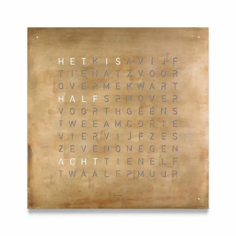Best QLOCKTWO Earth 90 Creator's Edition Klok Klokken