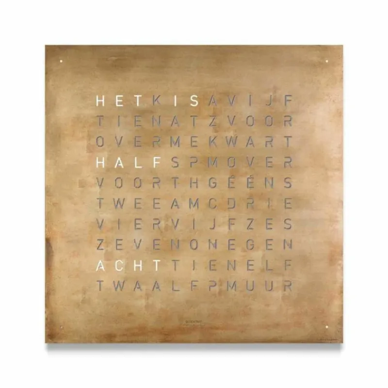 Best QLOCKTWO Earth 90 Creator's Edition Klok Klokken