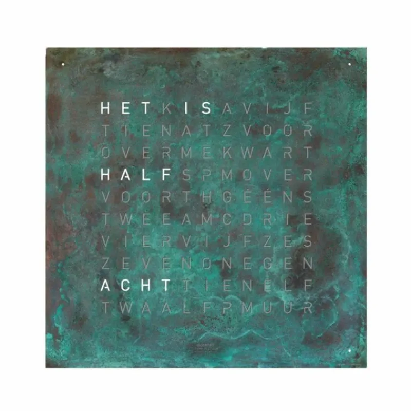Best QLOCKTWO Earth 90 Creator's Edition Klok Klokken