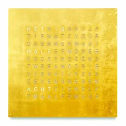 Discount QLOCKTWO Earth 45 Creator's Edition Klok Klokken