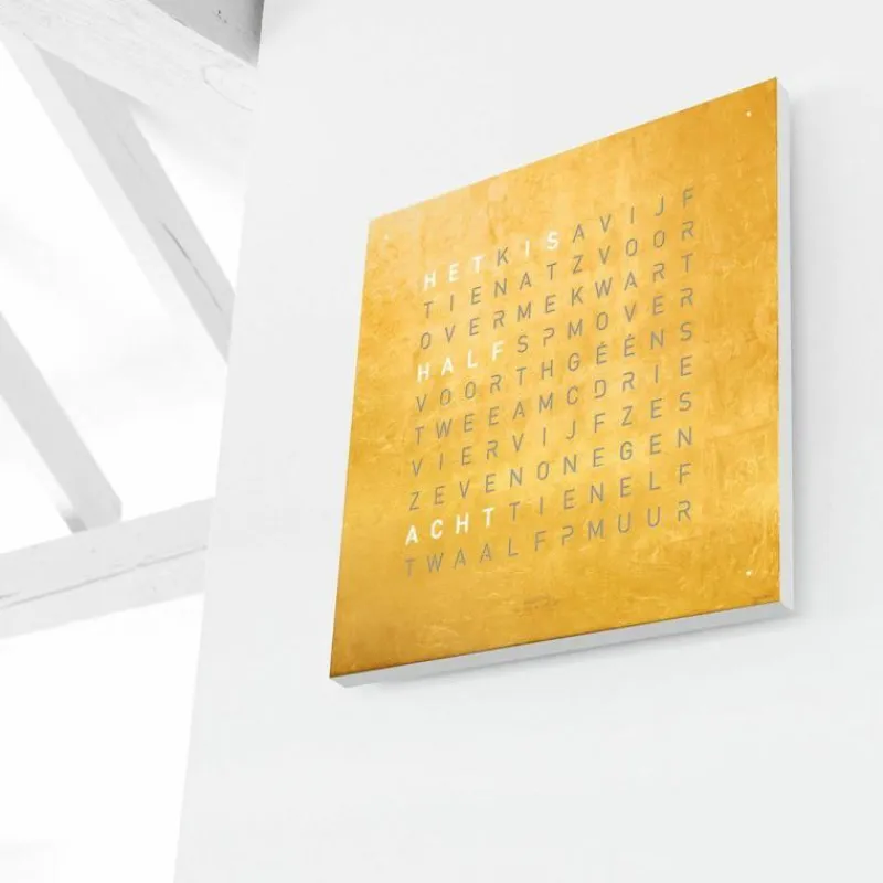 Discount QLOCKTWO Earth 45 Creator's Edition Klok Klokken