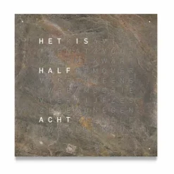 Discount QLOCKTWO Earth 45 Creator's Edition Klok Klokken