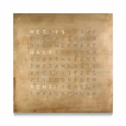 Discount QLOCKTWO Earth 45 Creator's Edition Klok Klokken