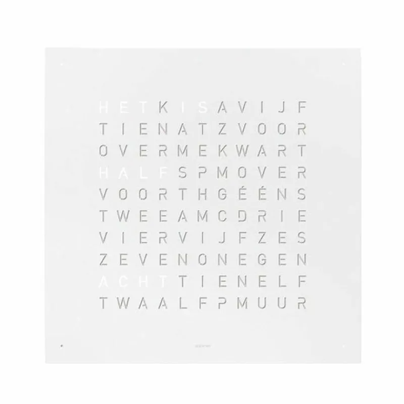 Sale QLOCKTWO Earth 90 Klok Klokken