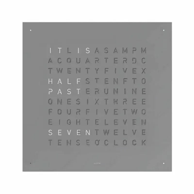 Sale QLOCKTWO Earth 90 Klok Klokken