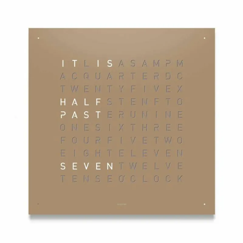 Sale QLOCKTWO Earth 90 Klok Klokken