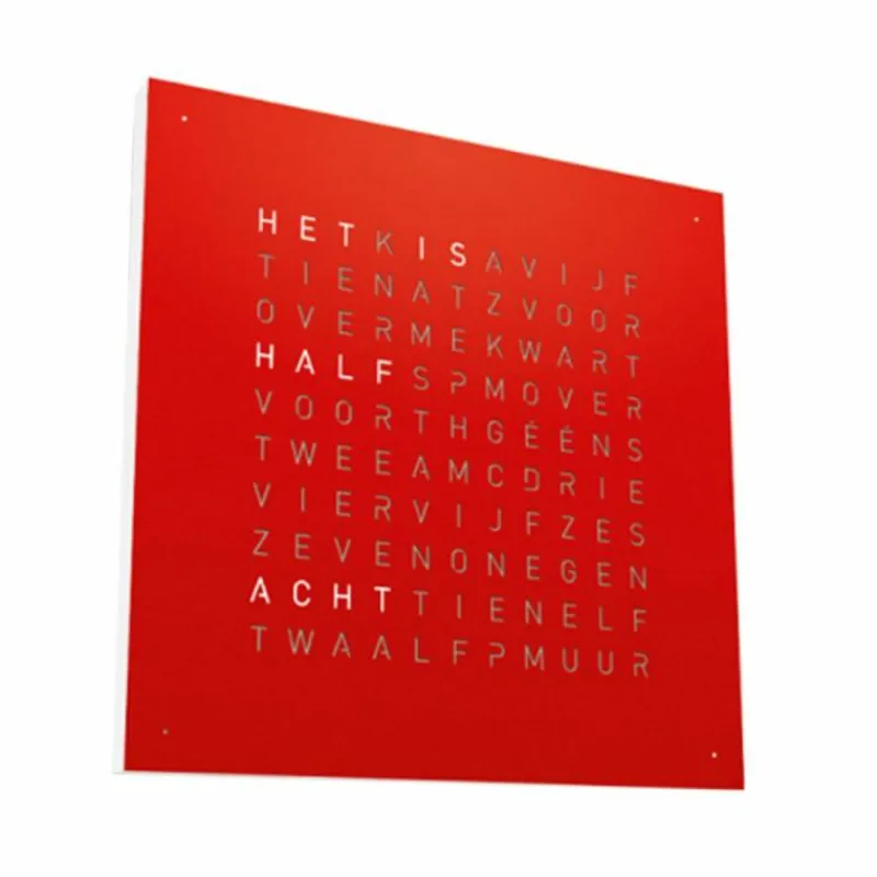 Sale QLOCKTWO Earth 90 Klok Klokken