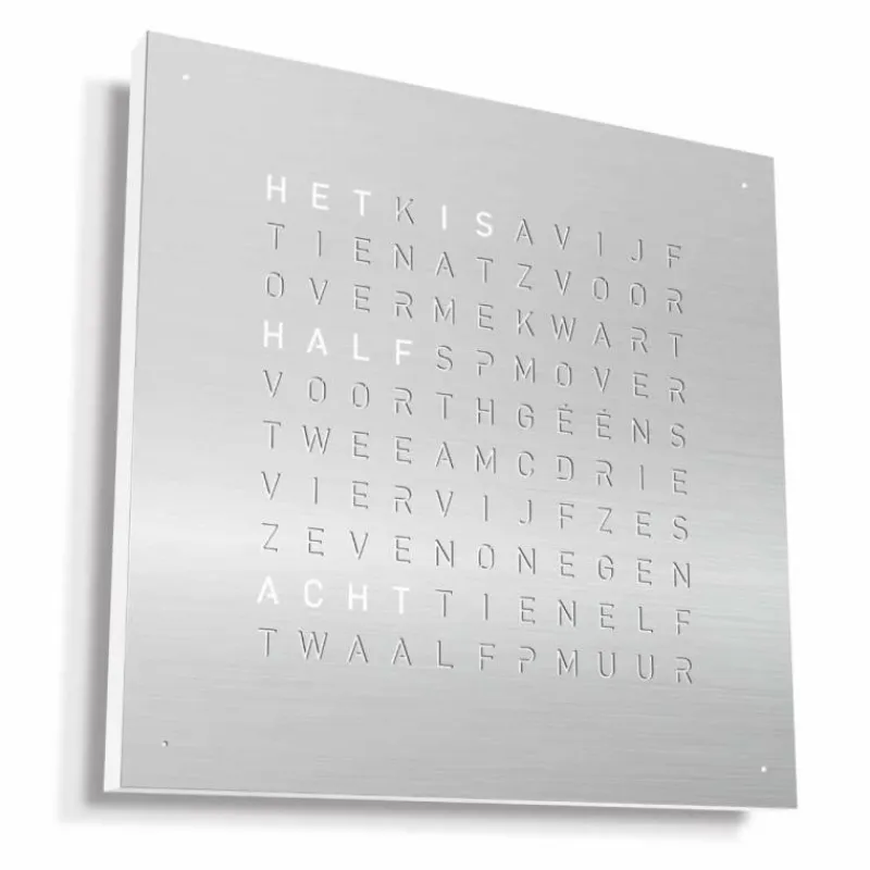 Sale QLOCKTWO Earth 90 Klok Klokken