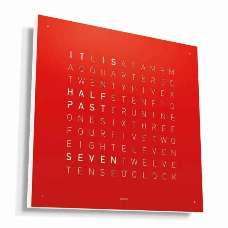 Sale QLOCKTWO Earth 90 Klok Klokken