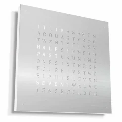 Sale QLOCKTWO Earth 90 Klok Klokken