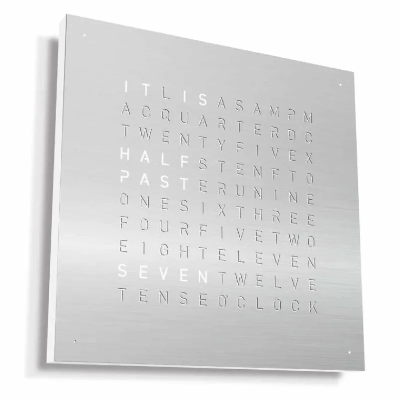 Sale QLOCKTWO Earth 90 Klok Klokken