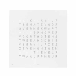 Hot QLOCKTWO Earth 180 Klok Klokken