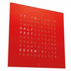 Hot QLOCKTWO Earth 180 Klok Klokken