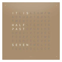 Hot QLOCKTWO Earth 180 Klok Klokken