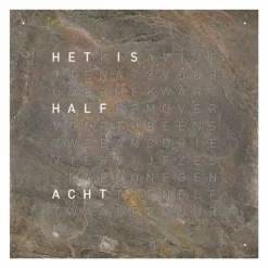 Hot QLOCKTWO Earth 180 Klok Klokken
