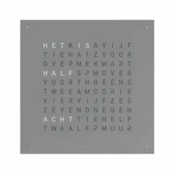 Hot QLOCKTWO Earth 180 Klok Klokken