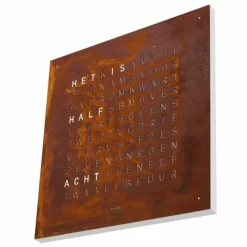 Hot QLOCKTWO Earth 180 Klok Klokken