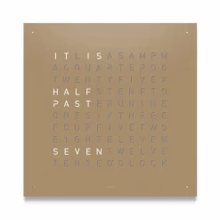 Hot QLOCKTWO Earth 45 Metal Klok Klokken